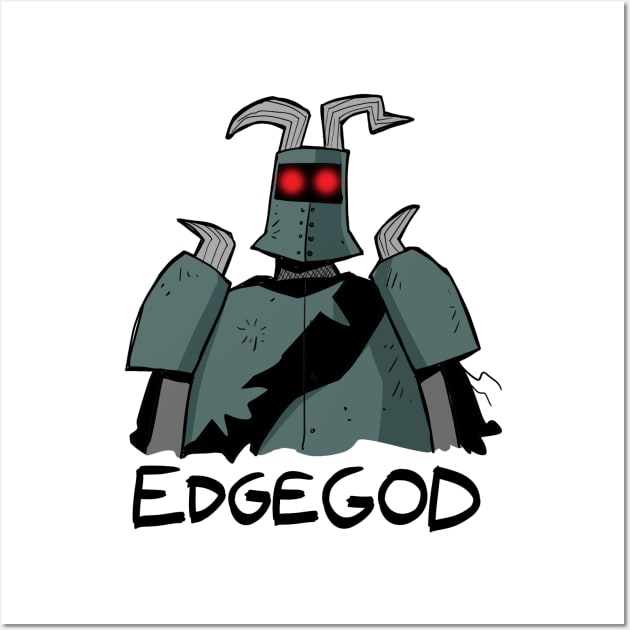 Edgegod Wall Art by Slack Wyrm